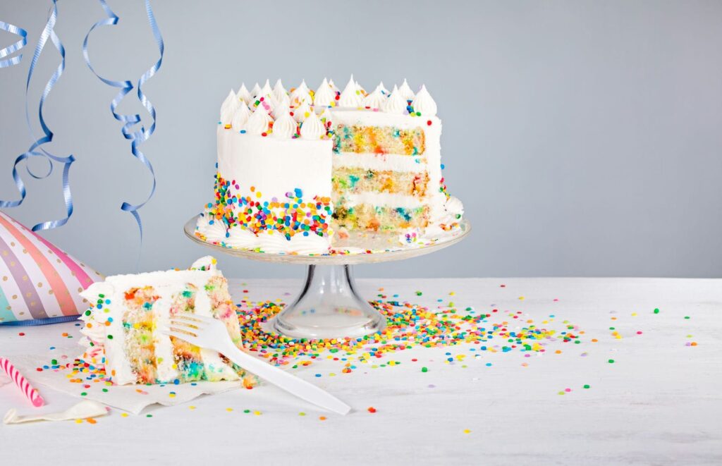 Funfetti Vanilla cake