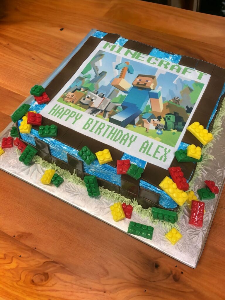 MINECRAFT CAKE