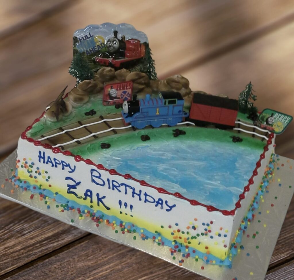 THOMAS TRAIN CAKE