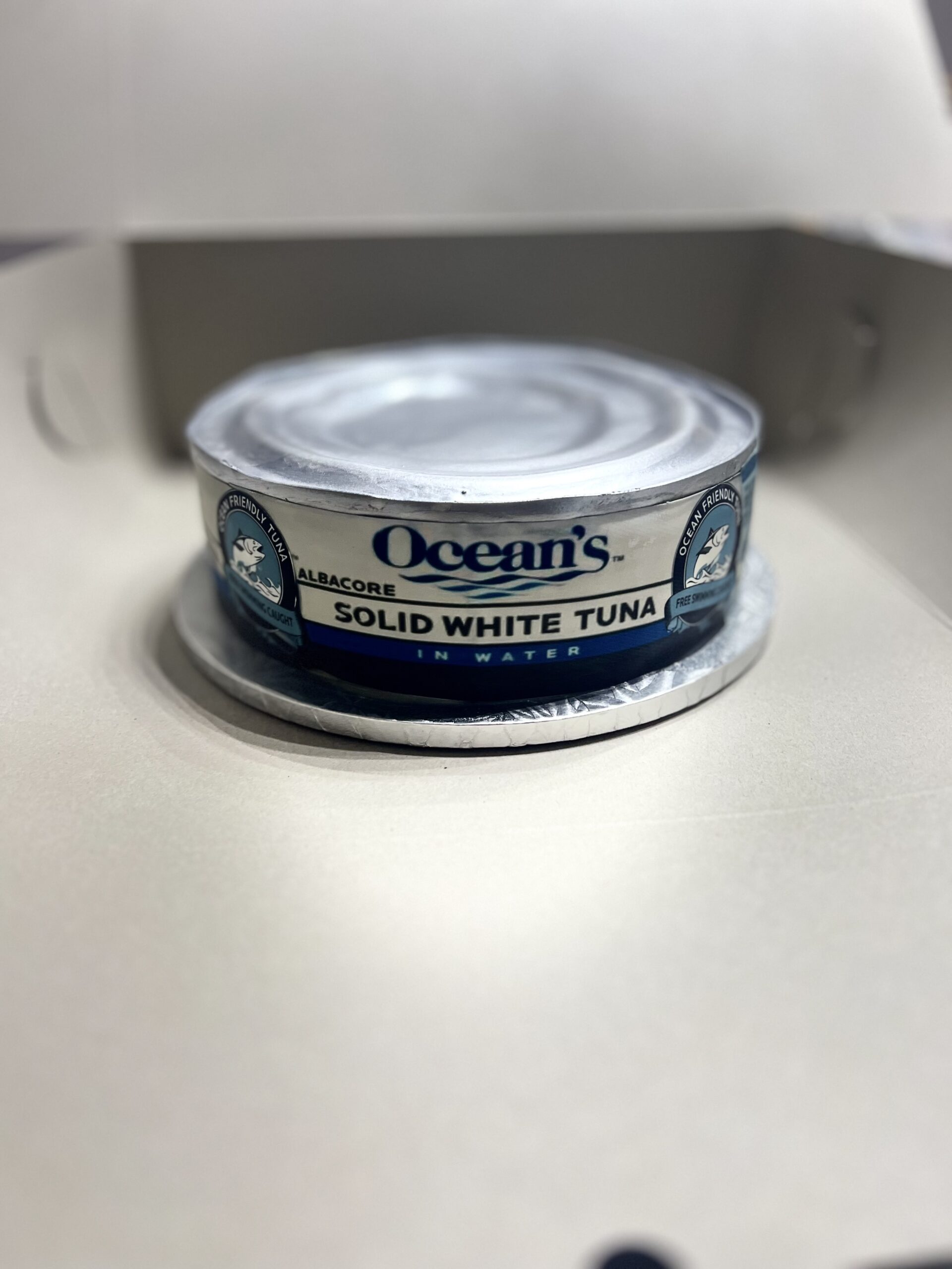 Tuna can cake
