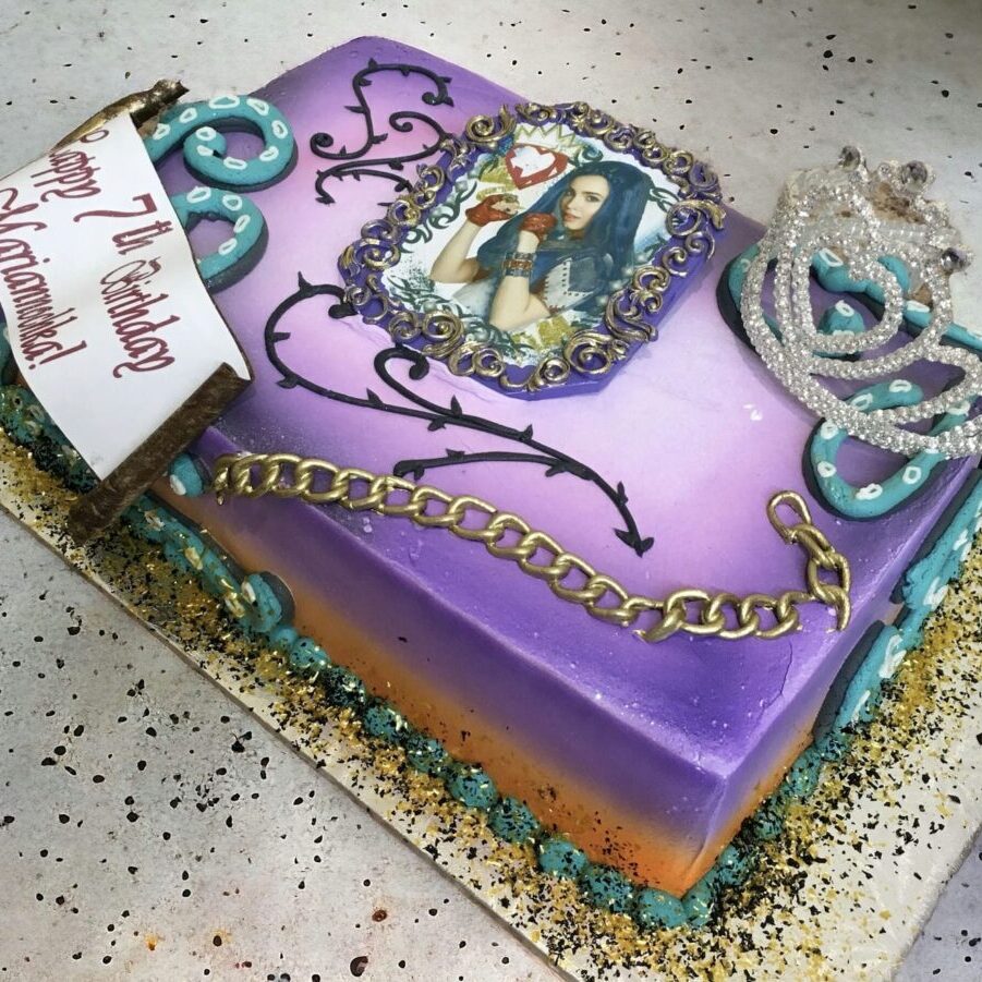 DESCENDANTS CAKE