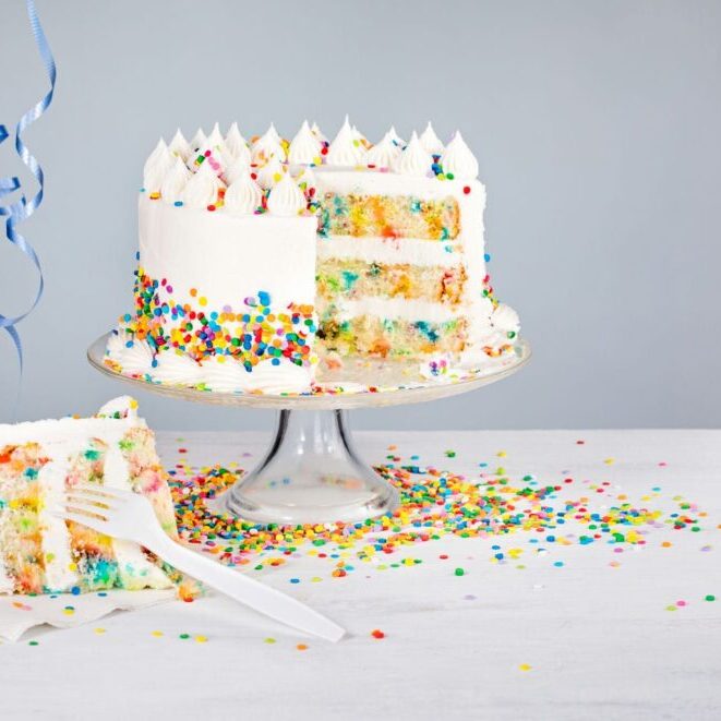 Funfetti Vanilla cake