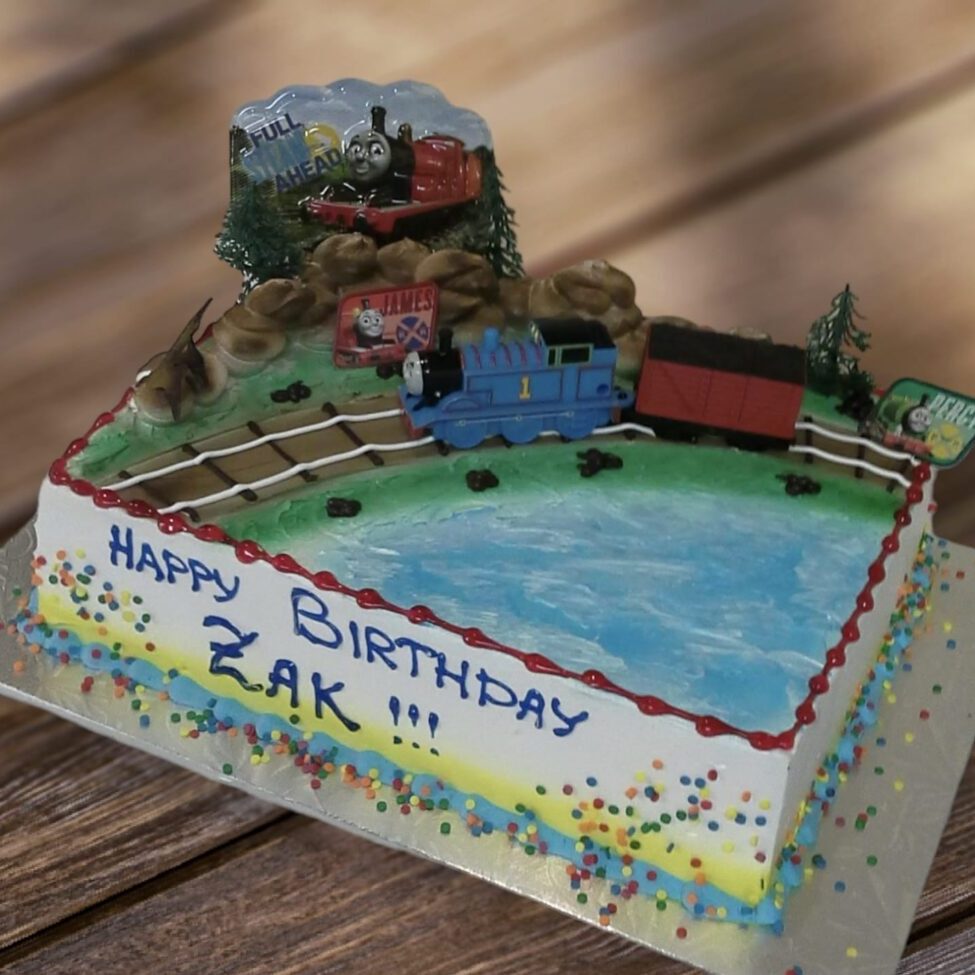 THOMAS TRAIN CAKE